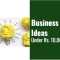 Low-Cost Business Ideas