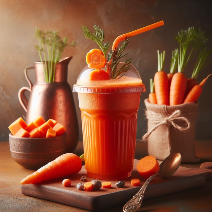 carrot juice for glowing hair and skin