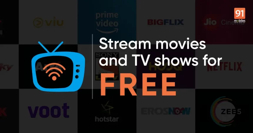 Free movies and TV shows apps and websites