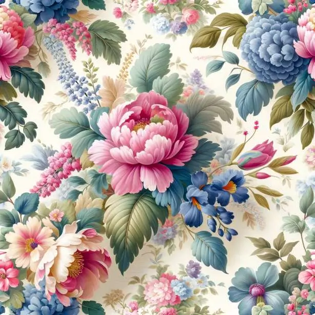 floral preppy wallpaper 