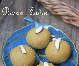 besan ladoo recipe