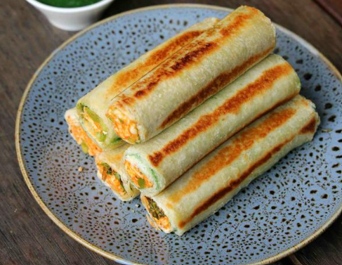 Crispy Paneer Bread Roll Recipe